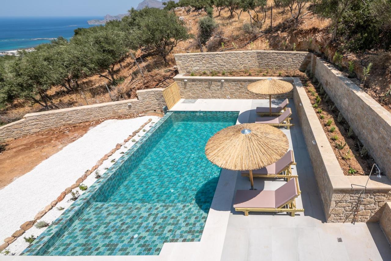 Alma Natura Villas Falasarna- Avgerinos Villa Exteriör bild